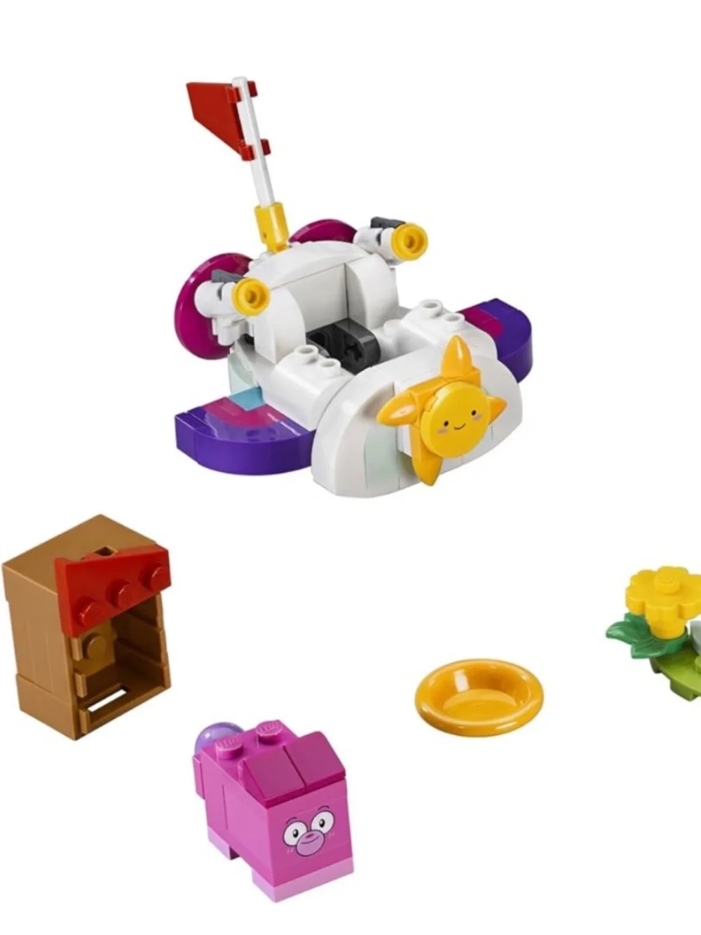 Lot Of 2 LEGO Unikitty!: Unikingdom Fairground Fun (41456) + Cloud Car (41451)